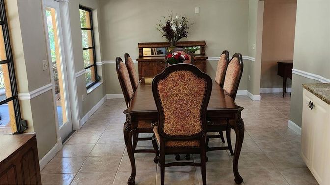 Dining room, Interior