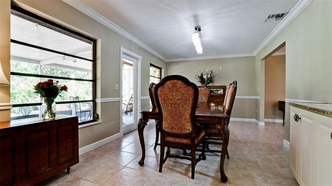 Dining room, Interior