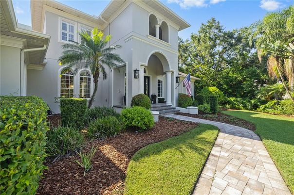 Backyard, Exterior, Facade, Mediterranean