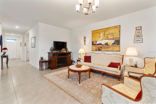 Chandelier, Interior, Living room, Recessed Lighting