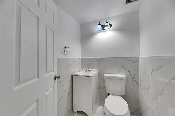 Bathroom, Interior, Marble Walls