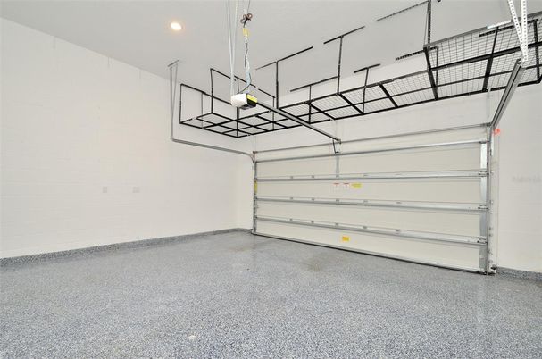 Garage, Interior, Recessed Lighting