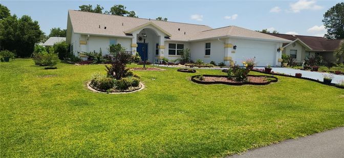 Attached, Backyard, Exterior, Facade, Ranch