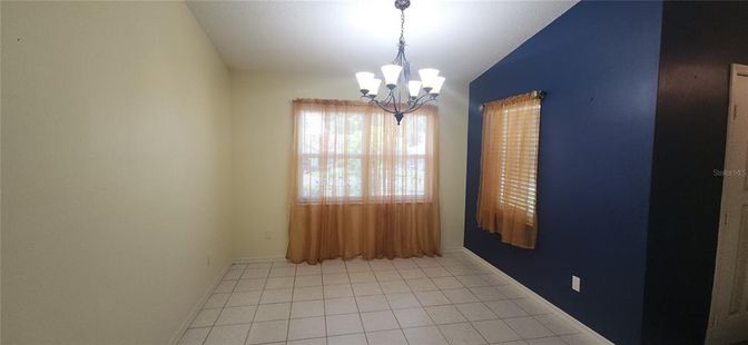 Chandelier, Empty room, Interior