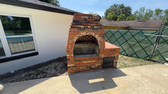 Exterior, Fireplace