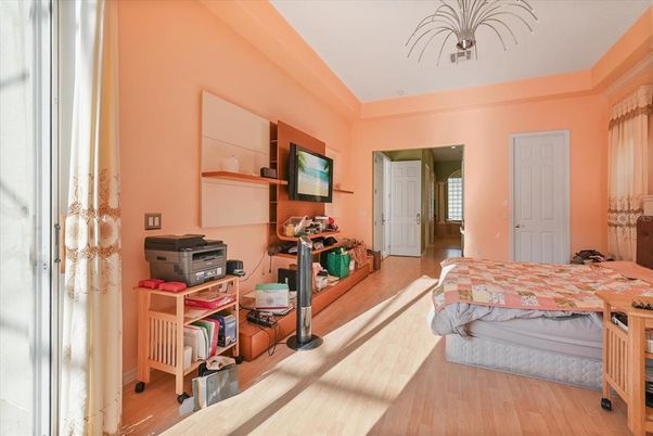 Bedroom, Home Office, Interior, Wood Texture Flooring