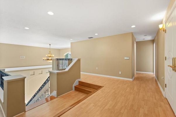 Chandelier, Interior, Recessed Lighting, Wood Texture Flooring