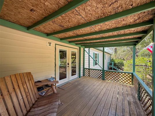Exterior, Wood Texture Flooring