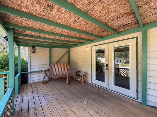 Exterior, Wood Texture Flooring