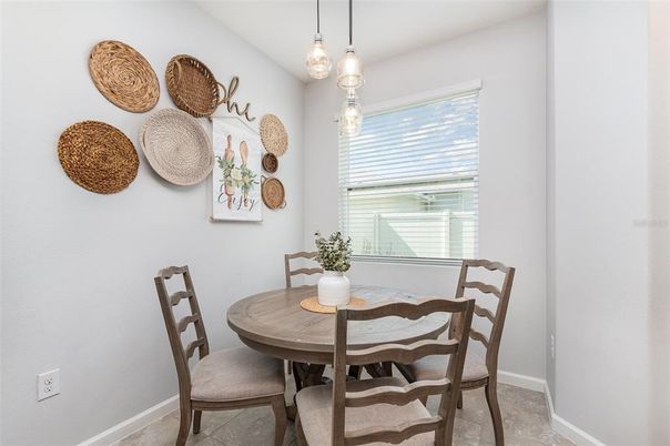 Dining room, Interior, Pendant Lights