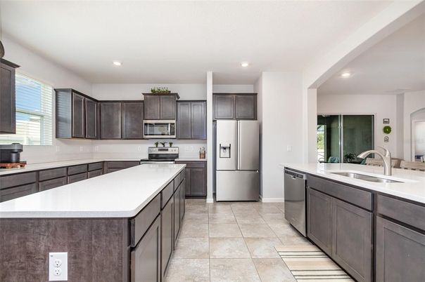 Interior, Kitchen, Recessed Lighting