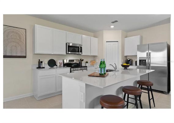 Interior, Kitchen, Recessed Lighting, Stainless Steel Appliances