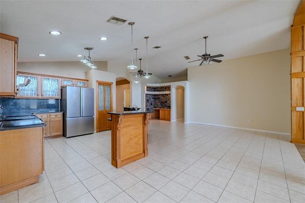 Interior, Kitchen, Pendant Lights, Recessed Lighting
