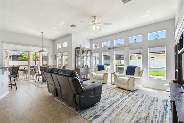 Dining room, Interior, Living room, Pendant Lights