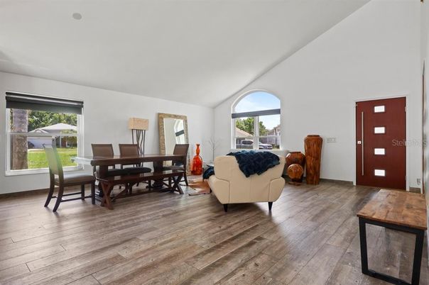 Dining room, Interior, Living room, Wood Texture Flooring