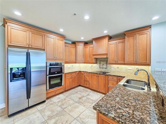 Interior, Kitchen, Recessed Lighting, Stainless Steel Appliances