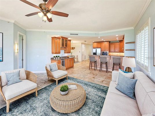 Interior, Kitchen, Living room, Recessed Lighting, Stainless Steel Appliances