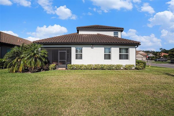 Backyard, Exterior, Facade, Mediterranean