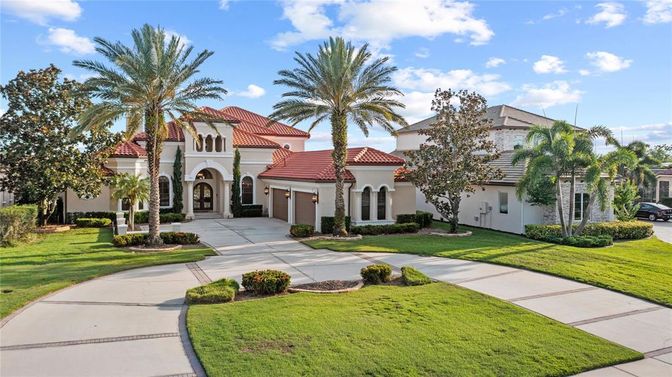 Backyard, Exterior, Facade, Mediterranean