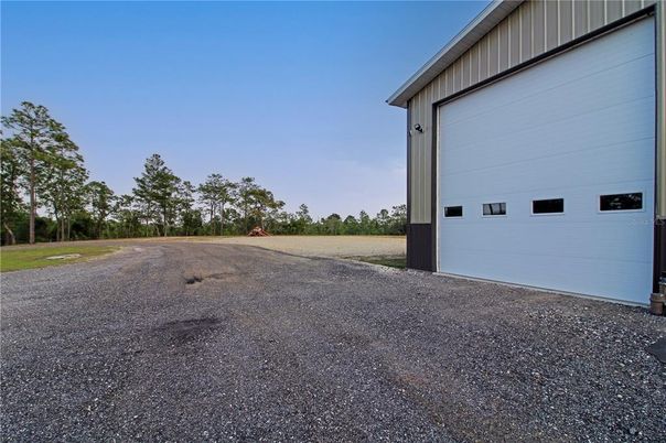 Backyard, Detached Garage, Exterior