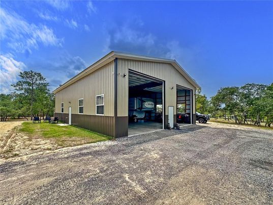 Backyard, Detached Garage, Exterior