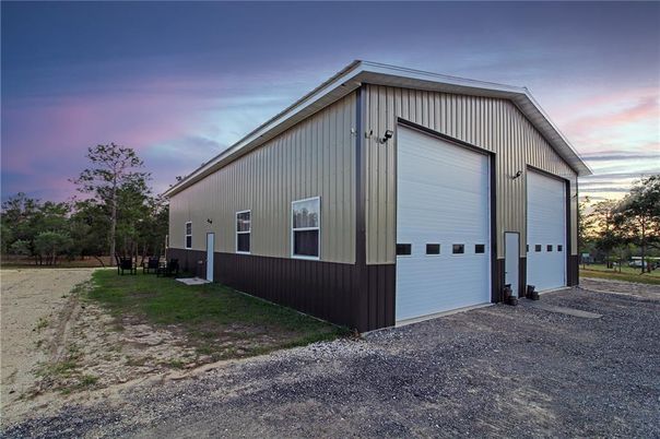 Backyard, Detached Garage, Exterior