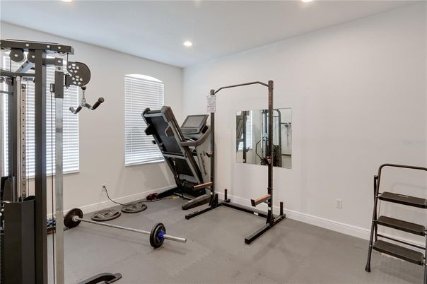 Fitness Equipment, Interior, Recessed Lighting
