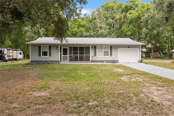 Attached, Backyard, Exterior, Facade, Ranch
