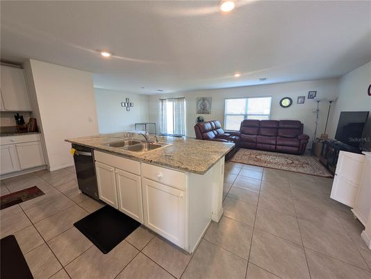 Interior, Kitchen, Living room, Recessed Lighting