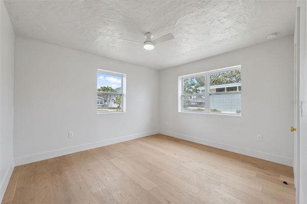 Empty room, Interior, Wood Texture Flooring