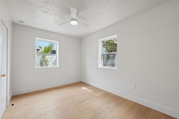 Empty room, Interior, Wood Texture Flooring