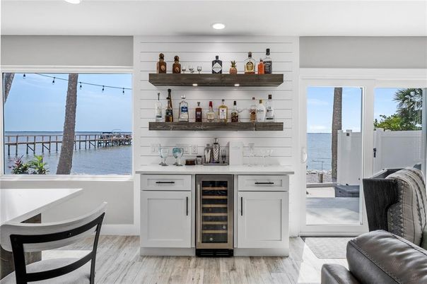 Interior, Recessed Lighting, Water, Wood Texture Flooring