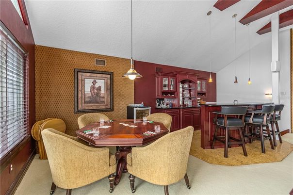 Dining room, Interior, Pendant Lights