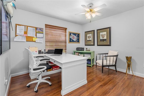 Home Office, Interior, Wood Texture Flooring