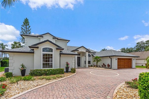 Attached, Detached Garage, Exterior, Facade, Spanish Mediterranean