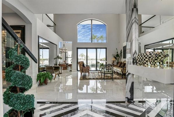 Interior, Living room, Marble