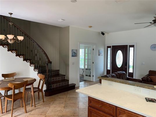 Dining room, Interior, Pendant Lights