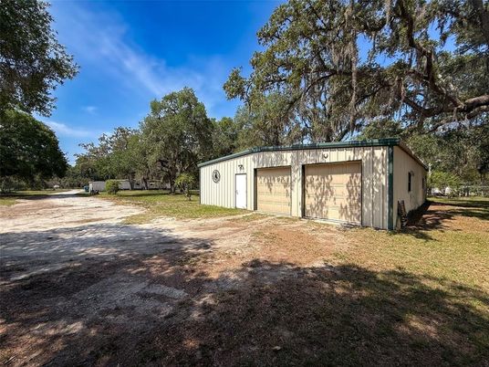 Backyard, Detached Garage, Exterior