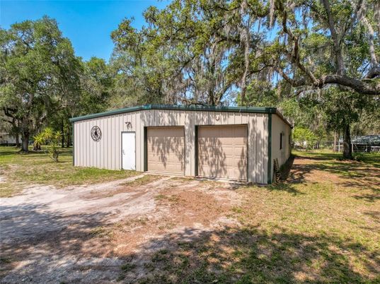 Backyard, Detached Garage, Exterior