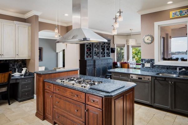 Interior, Kitchen, Pendant Lights, Recessed Lighting