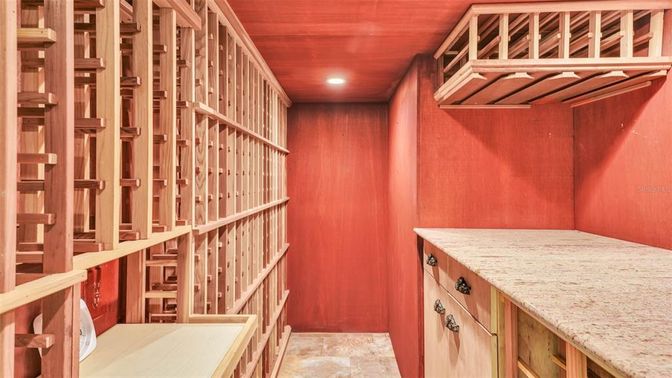 Interior, Recessed Lighting, Wine Storage