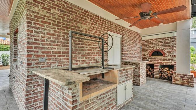 Exterior, Fireplace