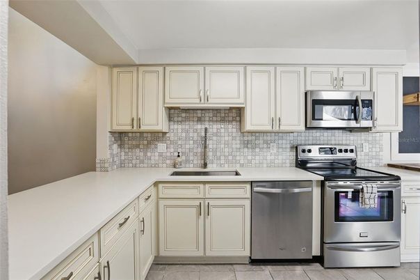 Interior, Kitchen, Stainless Steel Appliances