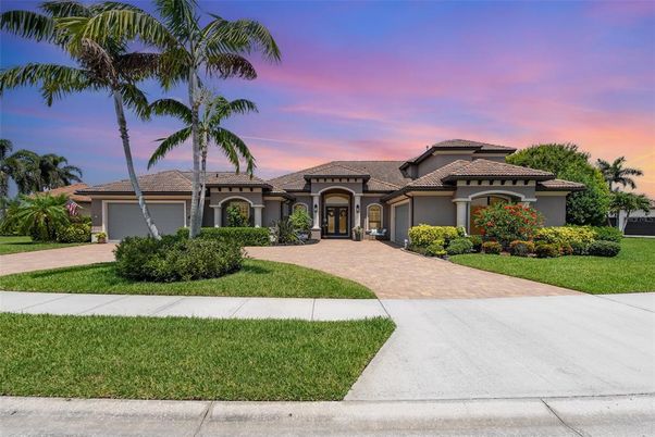Attached, Backyard, Exterior, Facade, Mediterranean