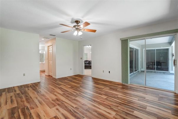 Empty room, Interior, Wood Texture Flooring