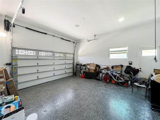 Garage, Interior, Recessed Lighting