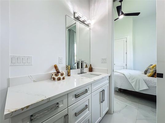 Bathroom, Bedroom, Dual Sink Vanities, Interior, Marble