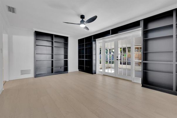 Empty room, Interior, Wood Texture Flooring