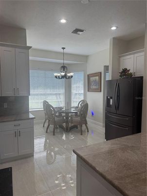 Chandelier, Dining room, Interior, Kitchen, Recessed Lighting