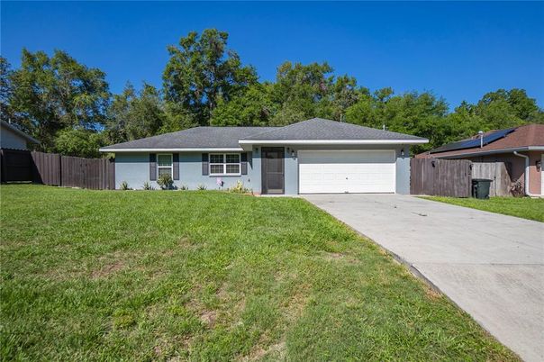 Attached, Backyard, Exterior, Facade, Solar Panels, Ranch